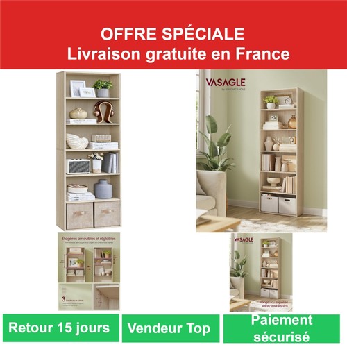Vasagle bibliothèque - vasagle, 6