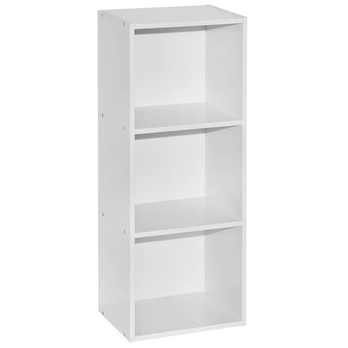 Bibliothèque cube bois - en,